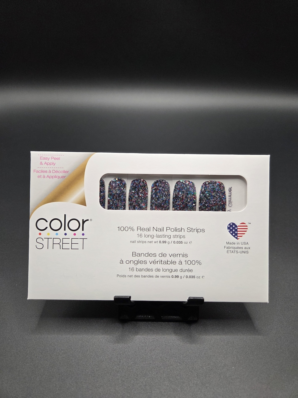 Color Street Nail Polish Strips Brand New Broadway Glimmer